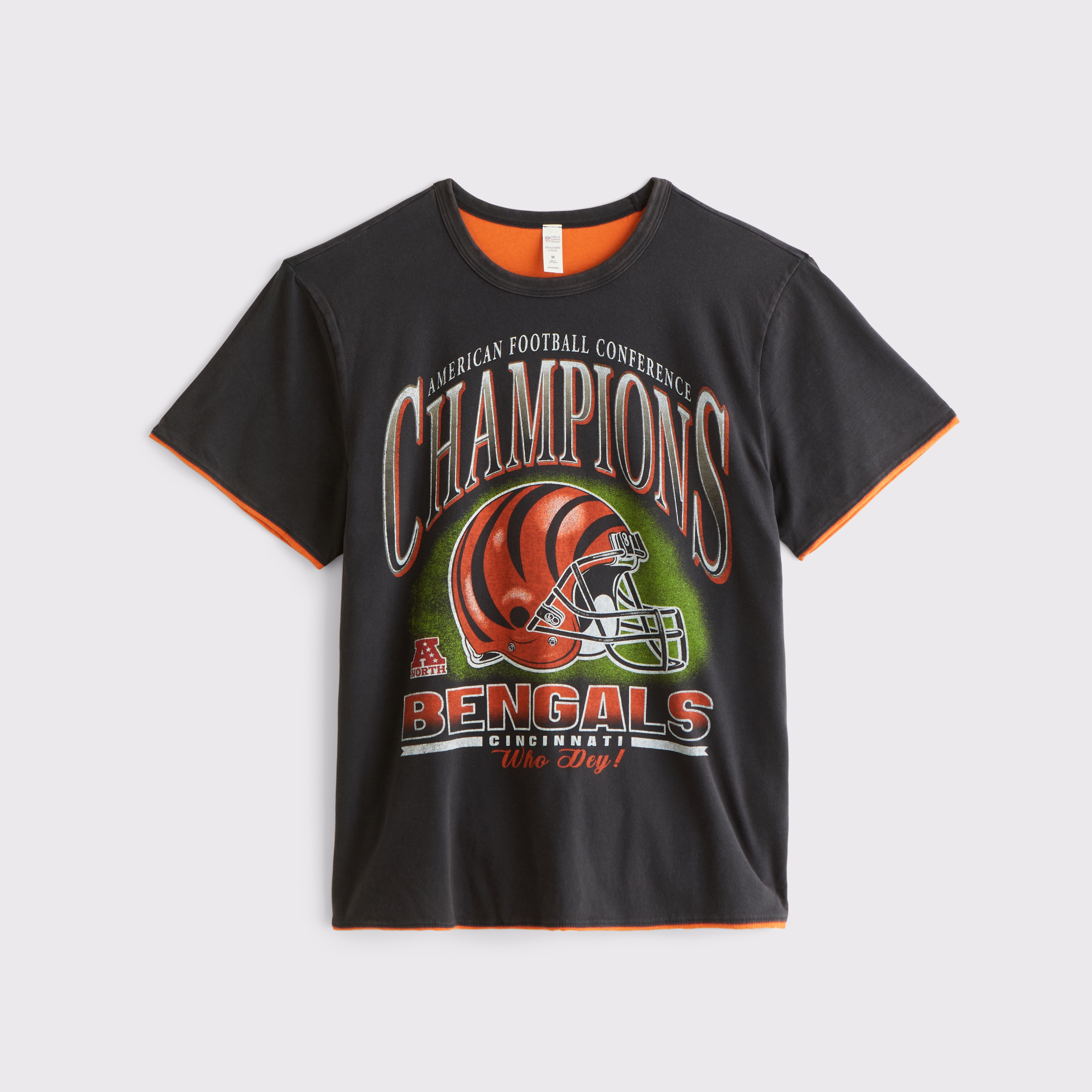 Мужская футболка Abercrombie & Fitch Chicago Bears Home & Away Reversible, цвет: Чёрный, вариант 1 — фото 1