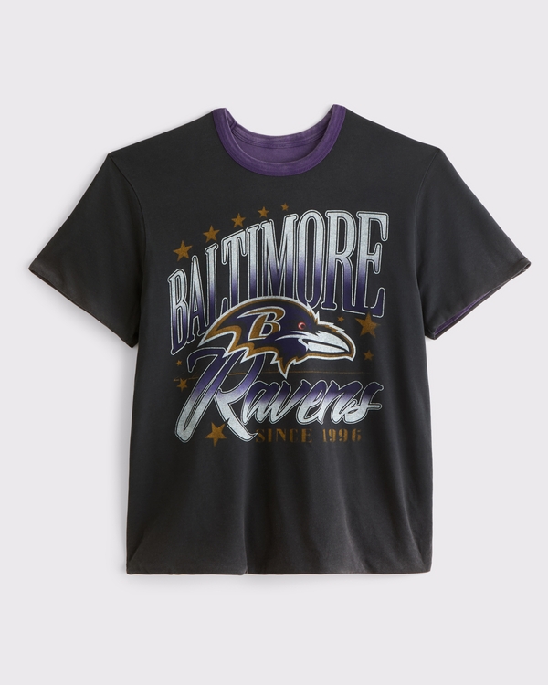 Baltimore Ravens Home & Away Reversible Tee, Purple - Ravens view 2