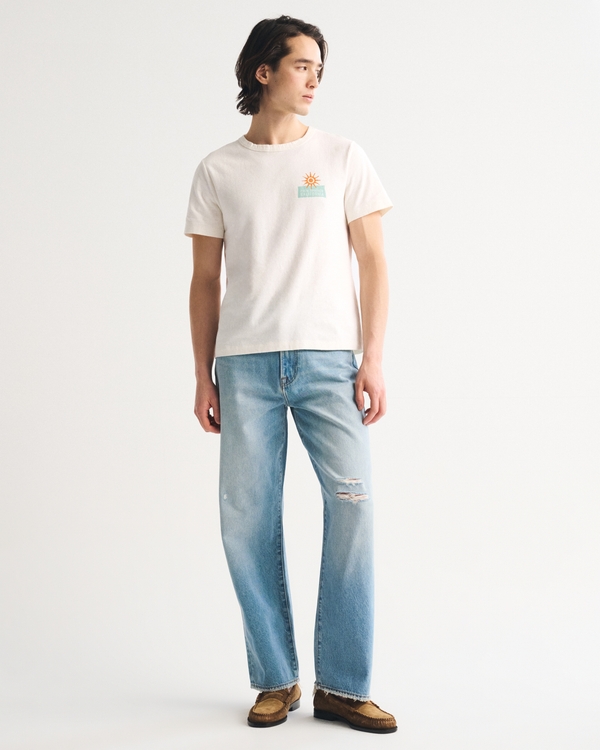 Linen-Blend Tee