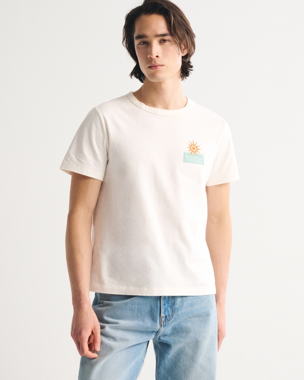 Linen-Blend Tee