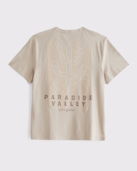 Linen-Blend Tee