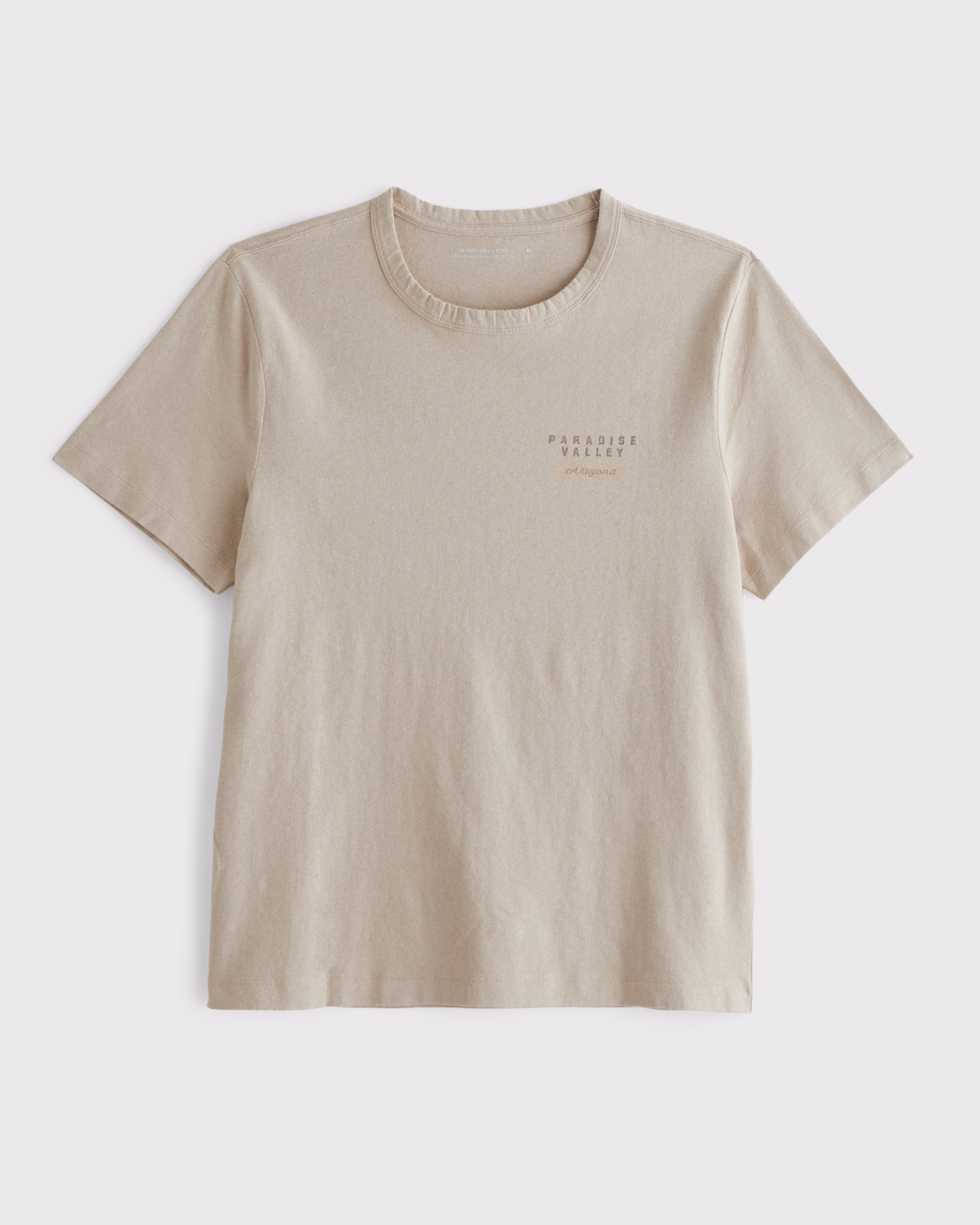 Linen-Blend Tee
