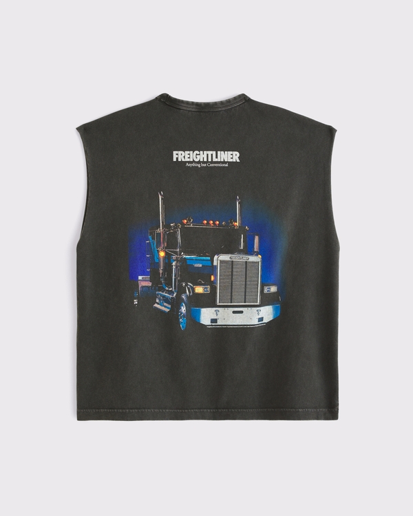 Freightliner Vintage-Inspired Graphic Tank, Black view 1