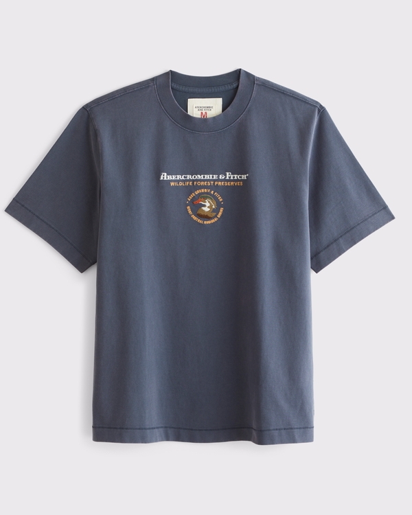 Premium Heavyweight 2.0 Tee, Sapphire view 1