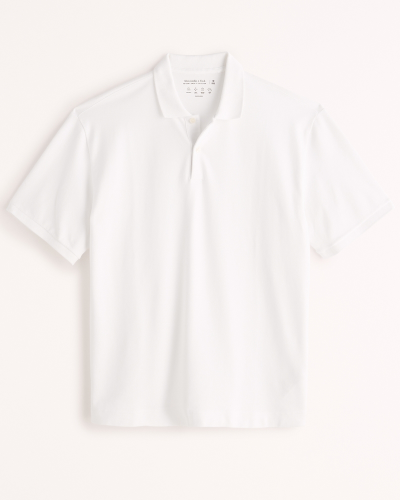 Oversized white polo sale
