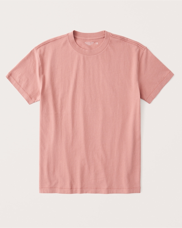 abercrombie essential relaxed crew tee