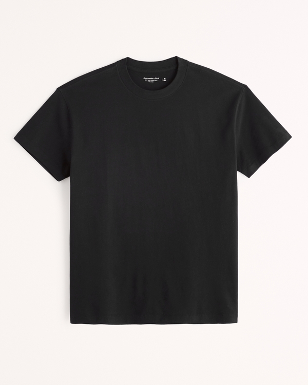 Relaxed Essential Tee, Black view 2