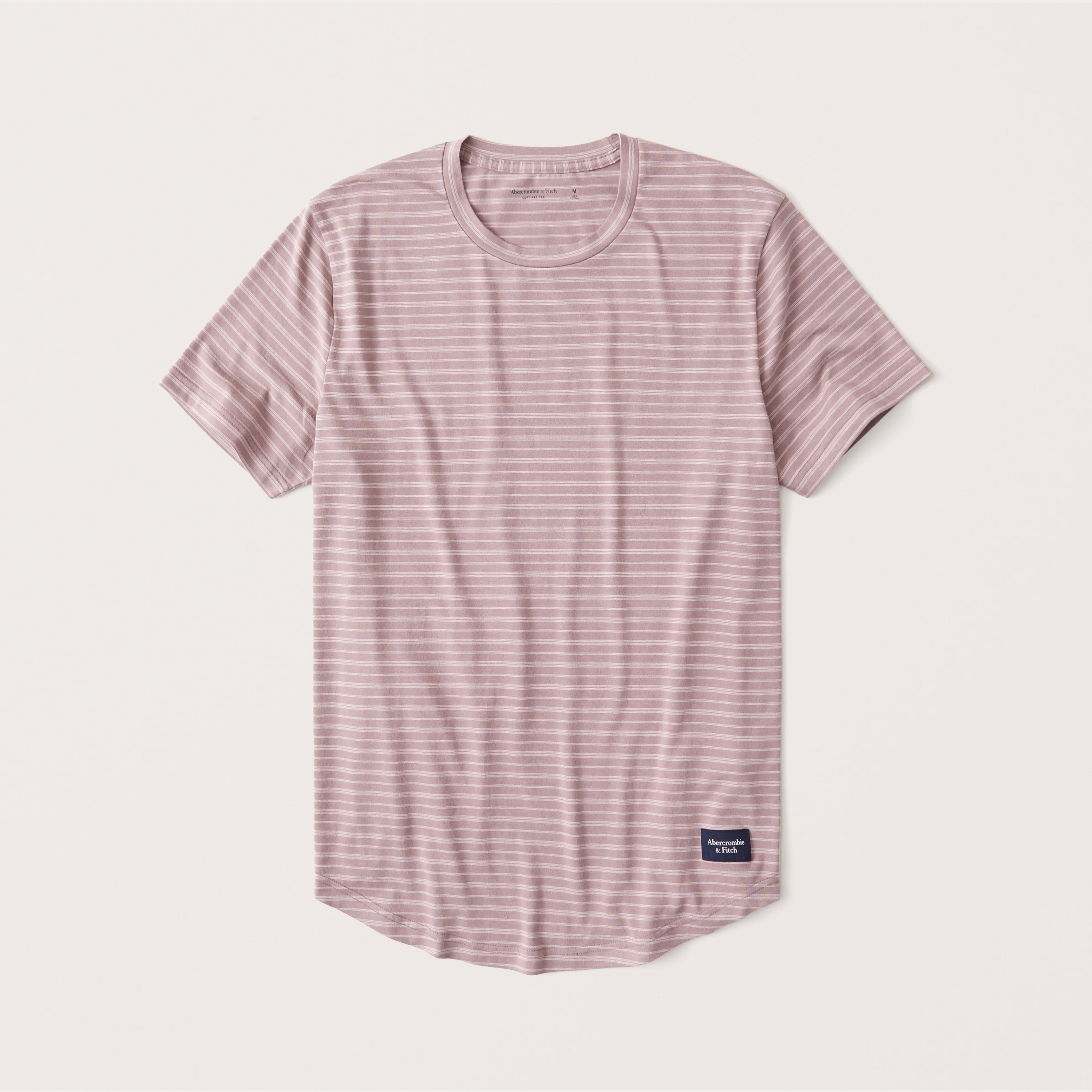 abercrombie curved hem tee