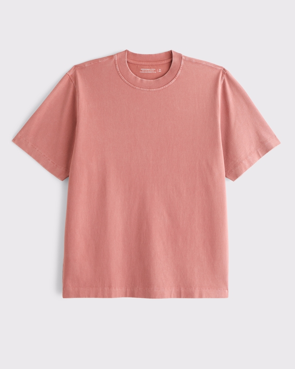Premium Heavyweight 2.0 Tee, Red Wash view 1