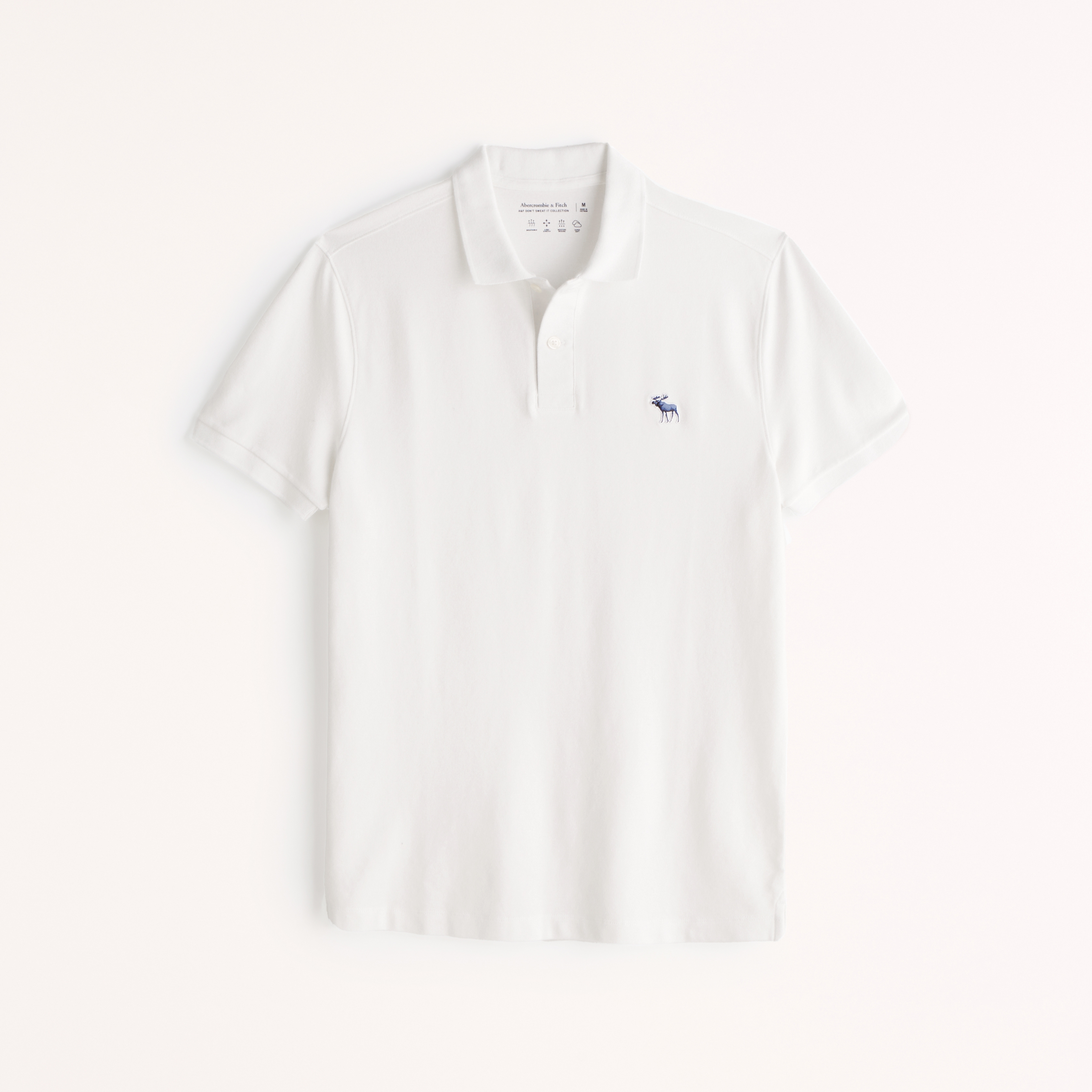 Men's Elevated Icon Don't Sweat It Polo | Men's Tops | Abercrombie