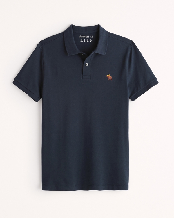 Signature Icon Don't Sweat It Polo, Navy Blue