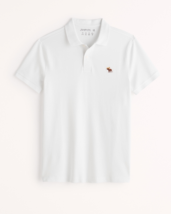 Signature Icon Don't Sweat It Polo, White Icon