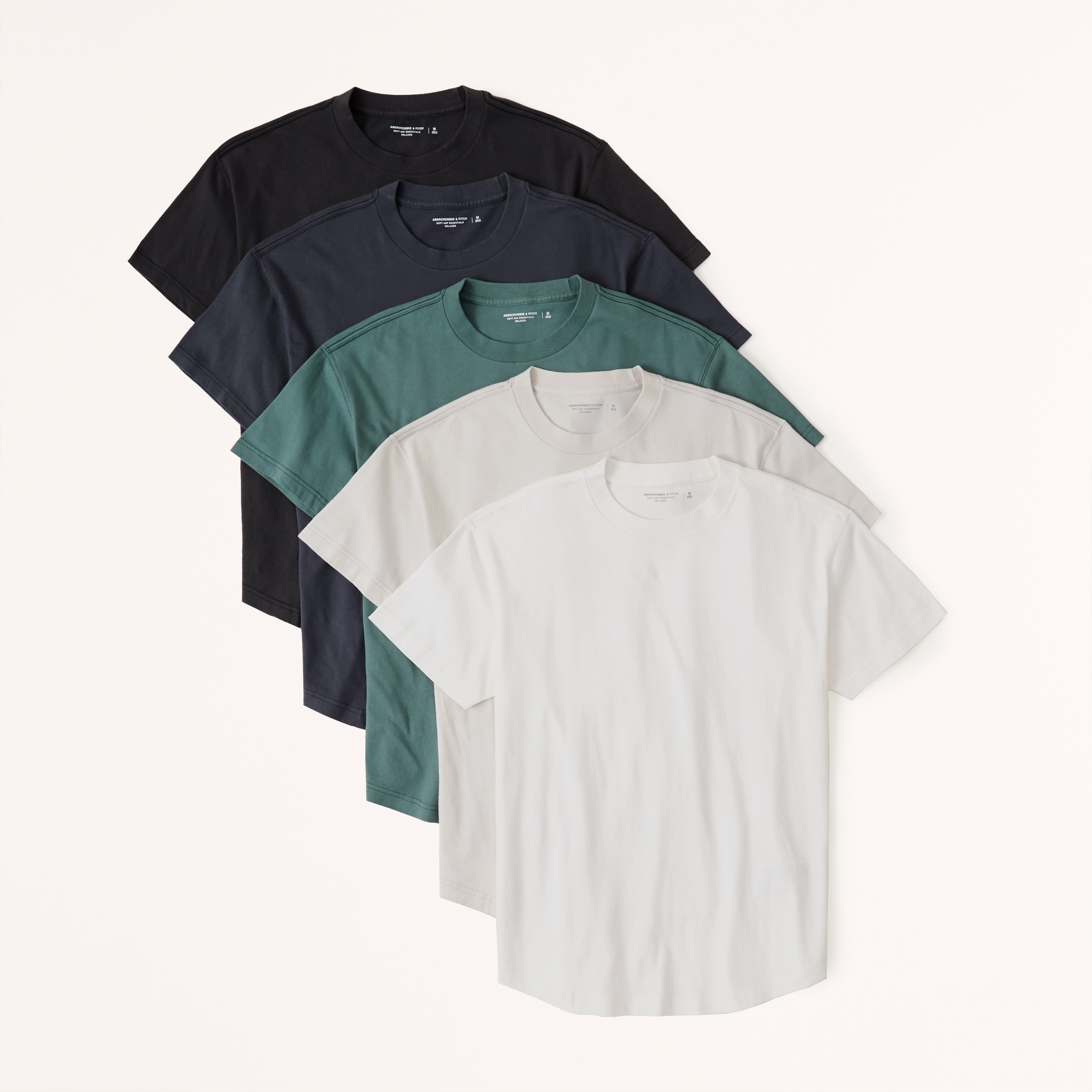 Hollister curved outlet hem tee