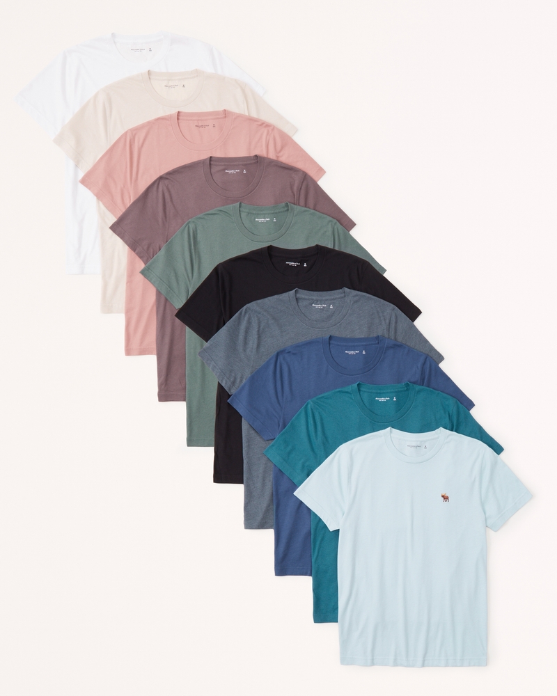 Men's 10-Pack Signature Icon Tee | Men's Tops | Abercrombie.com