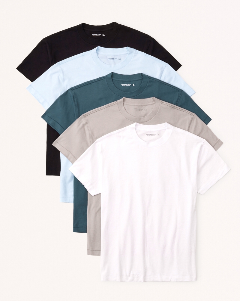 Old Navy Softest Crew-Neck T-Shirt 5-Pack for Boys