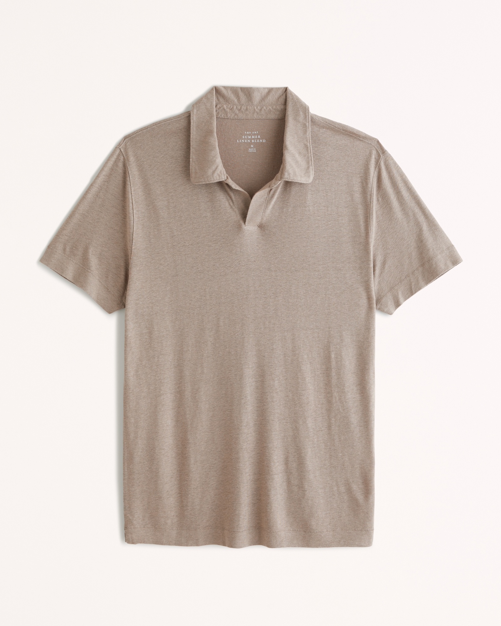 Men's Summer Linen-Blend Polo | Men's Clearance
