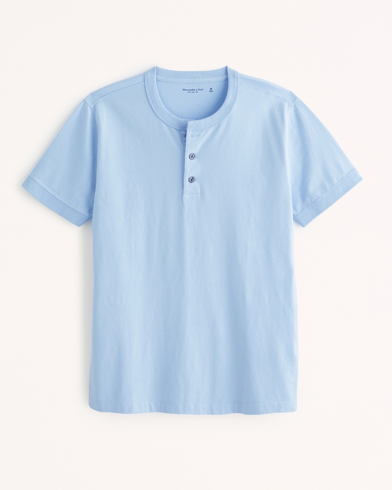 Men's Essential Henley Tee Men's Tops