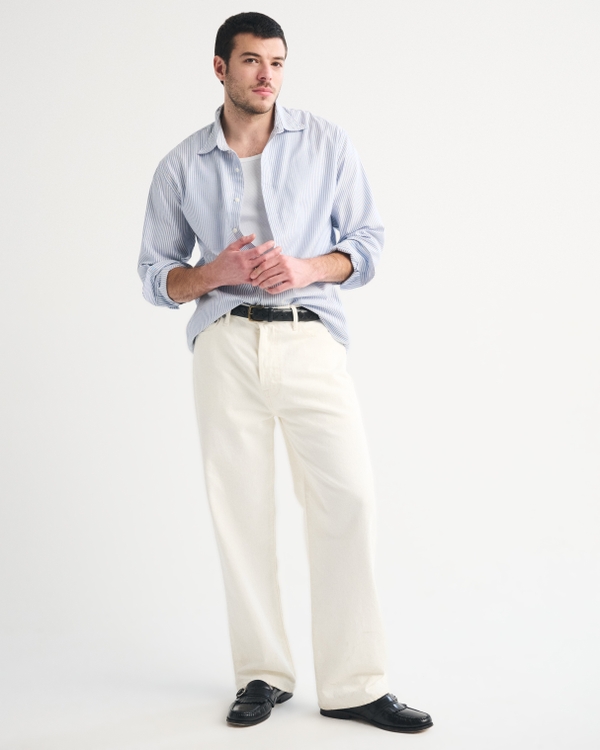 Essential Ribbed Tank, White view 2