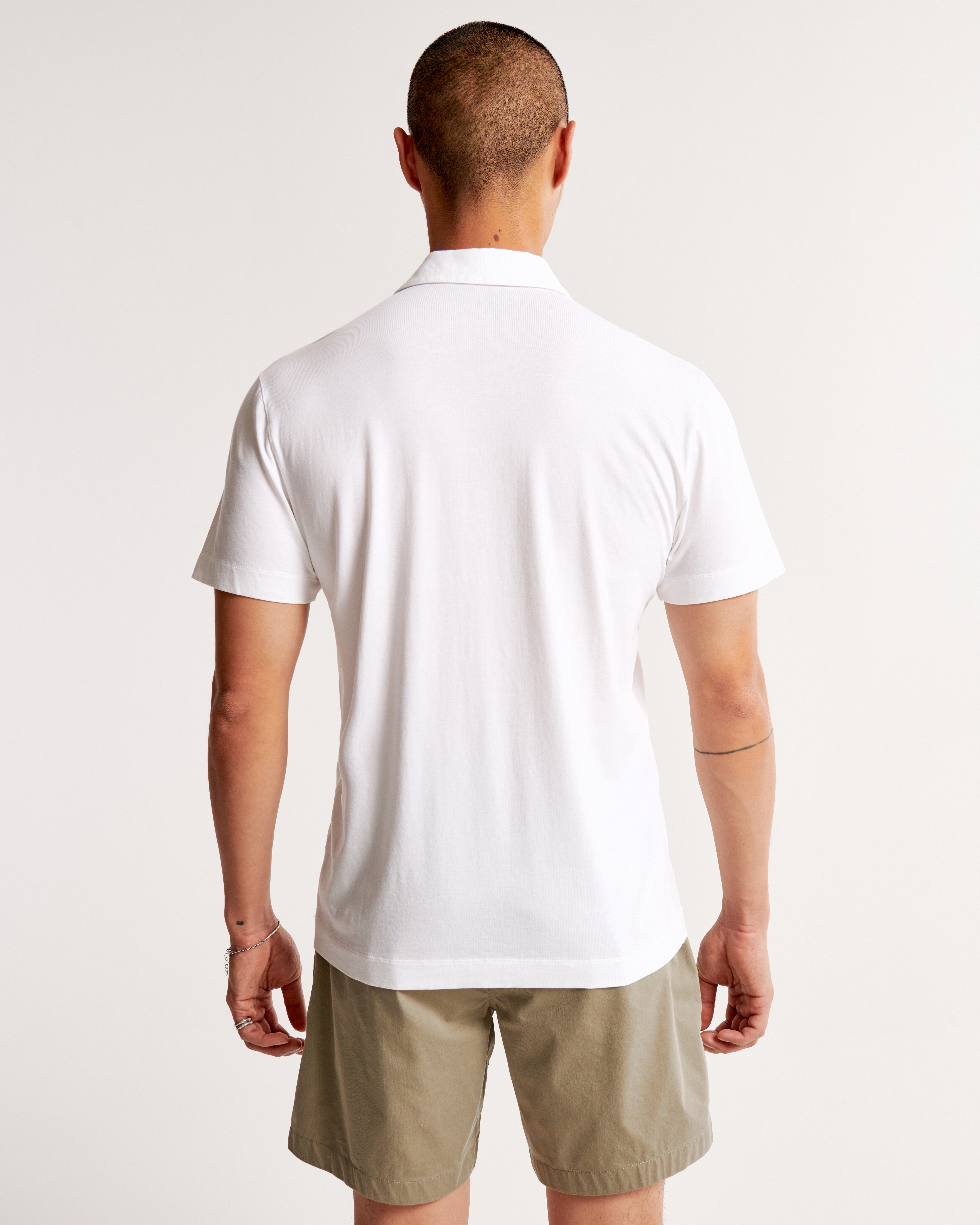 Men's Cotton-Modal Polo | Men's Clearance | Abercrombie.com