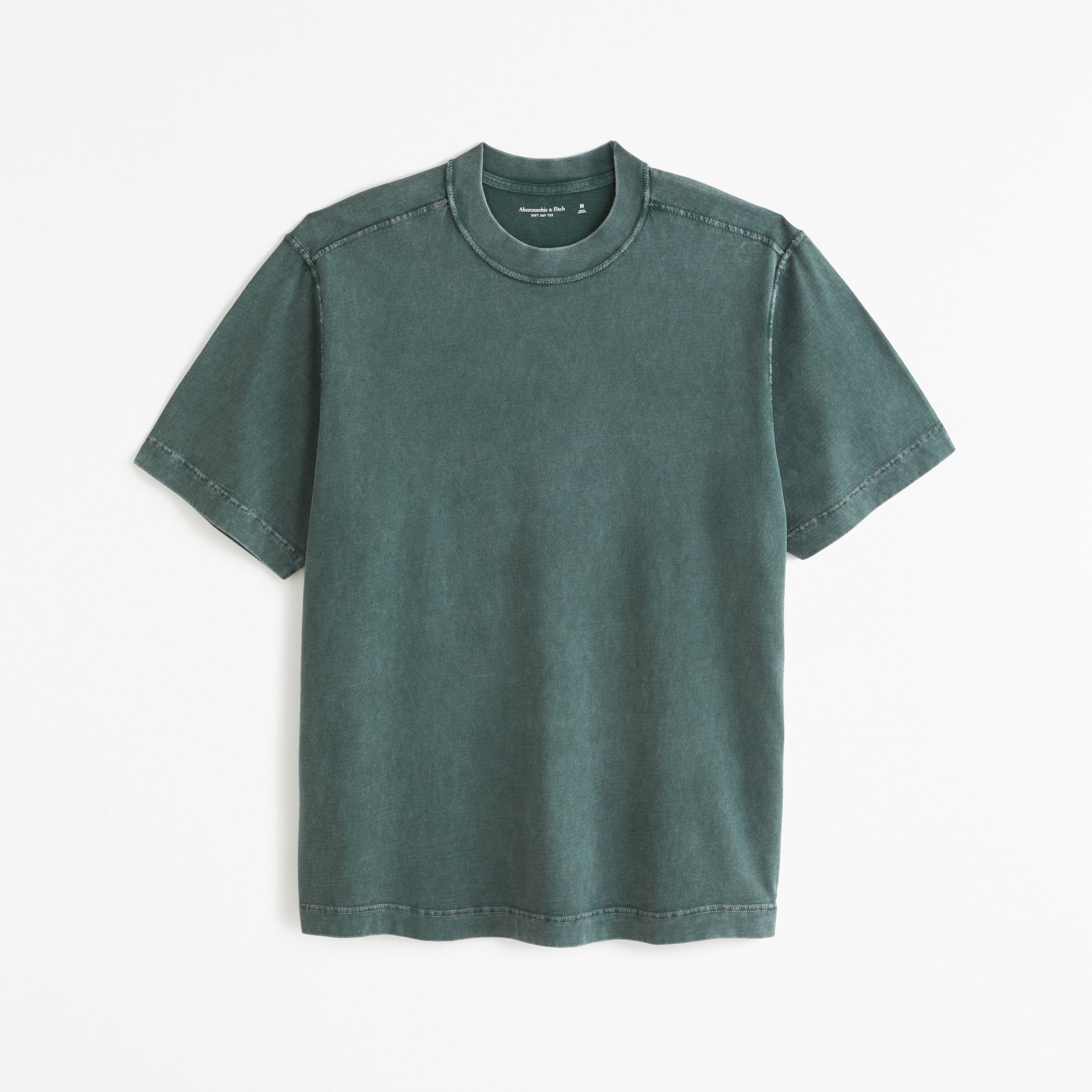 Green abercrombie t sales shirt