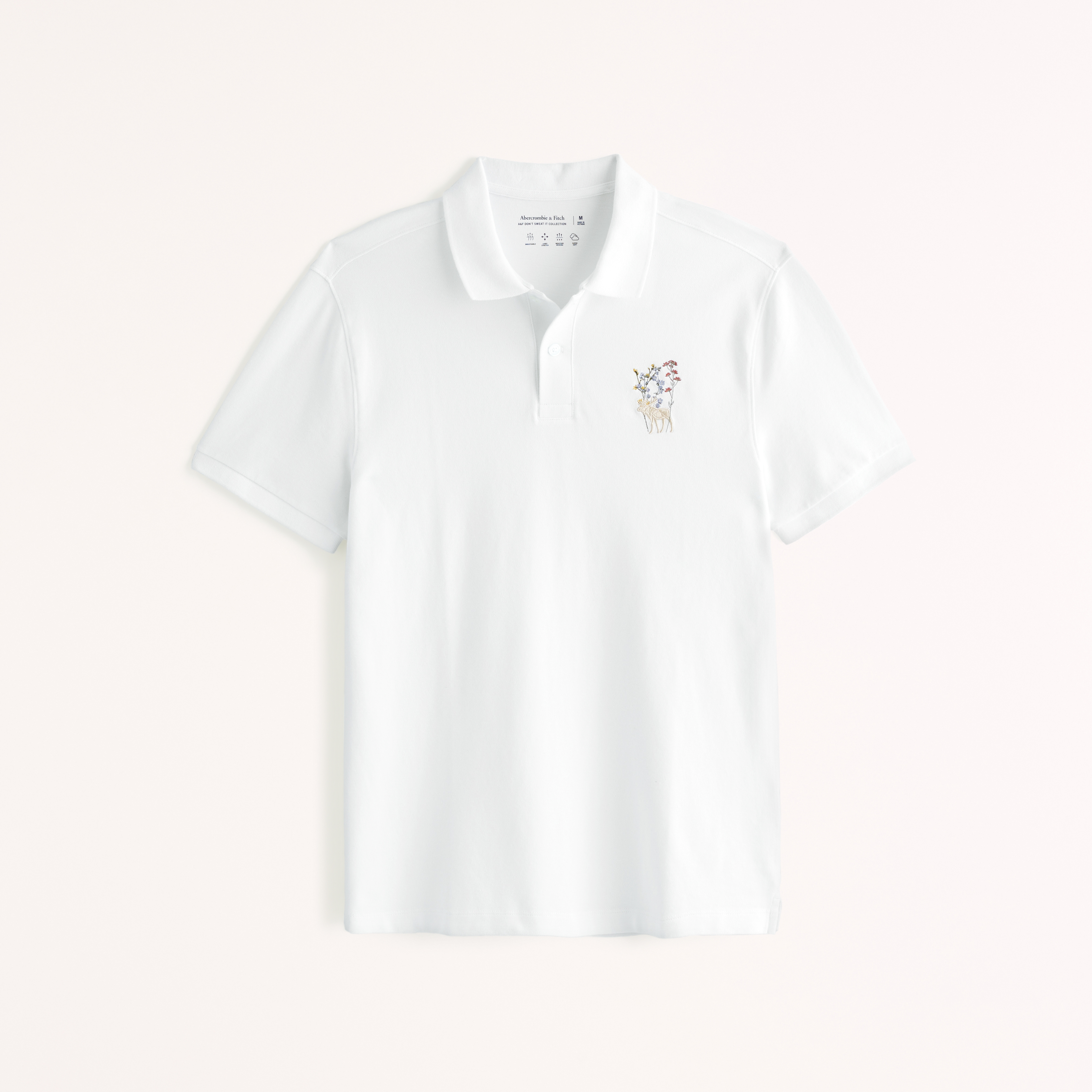 Men's Nature Icon Don't Sweat It Polo | Men's Tops | Abercrombie.com