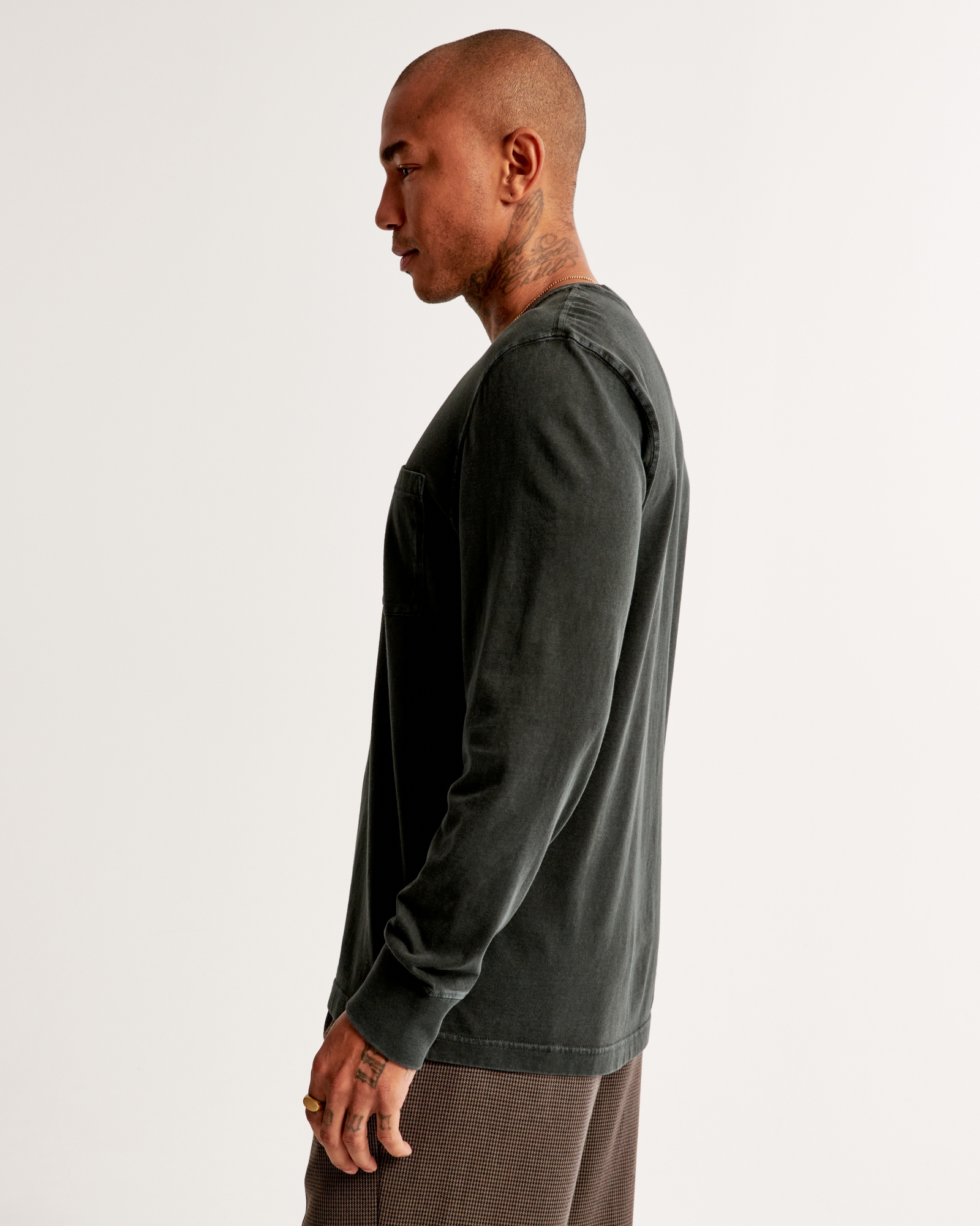 The Essentials Long Sleeve Tee in Palmetto by Over Under Clothing