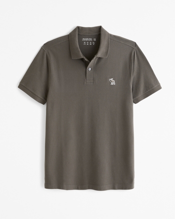 Men's Elevated Icon Don't Sweat It Polo | Men's Tops | Abercrombie.com