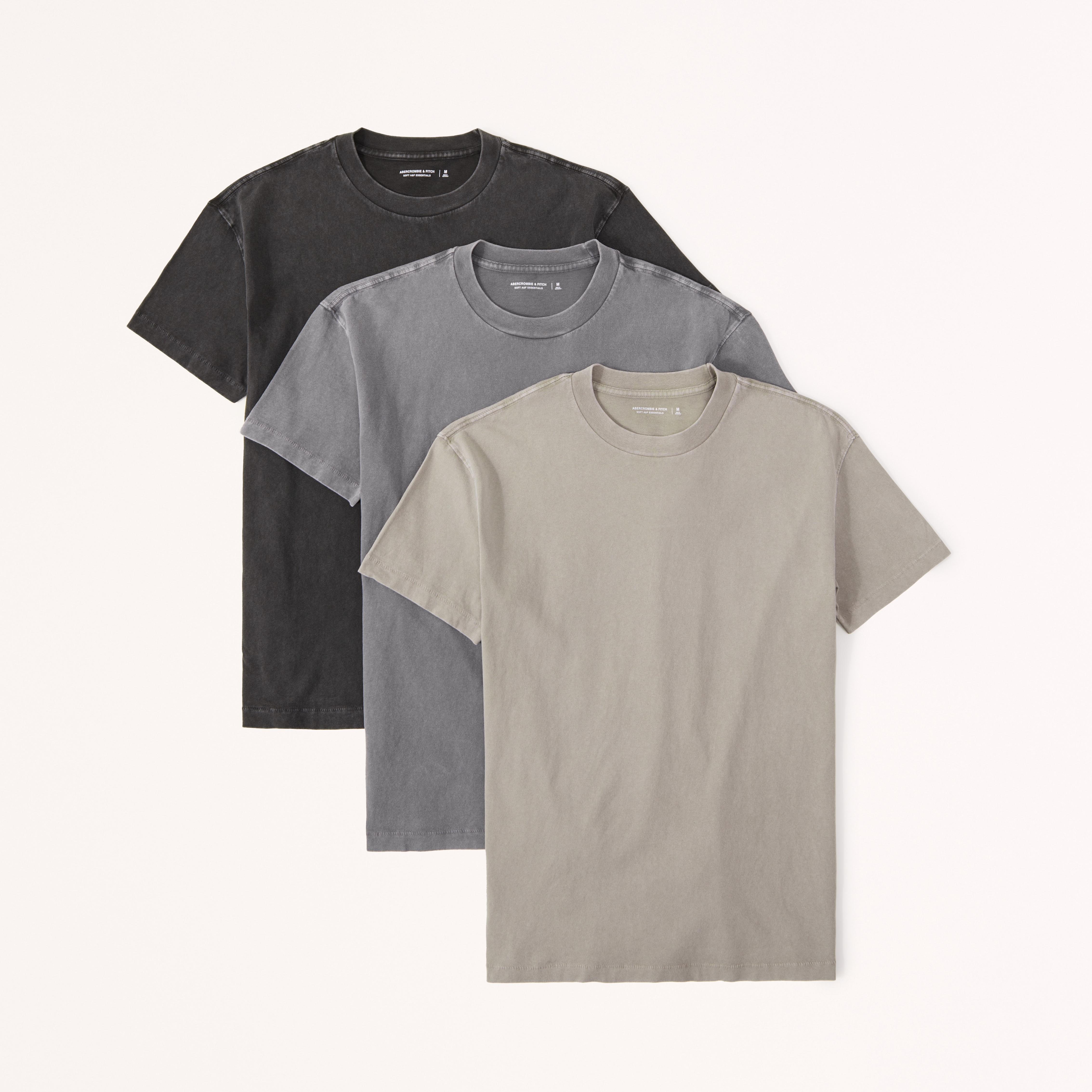 Men s 3 Pack Essential Tee Men s Clearance Abercrombie