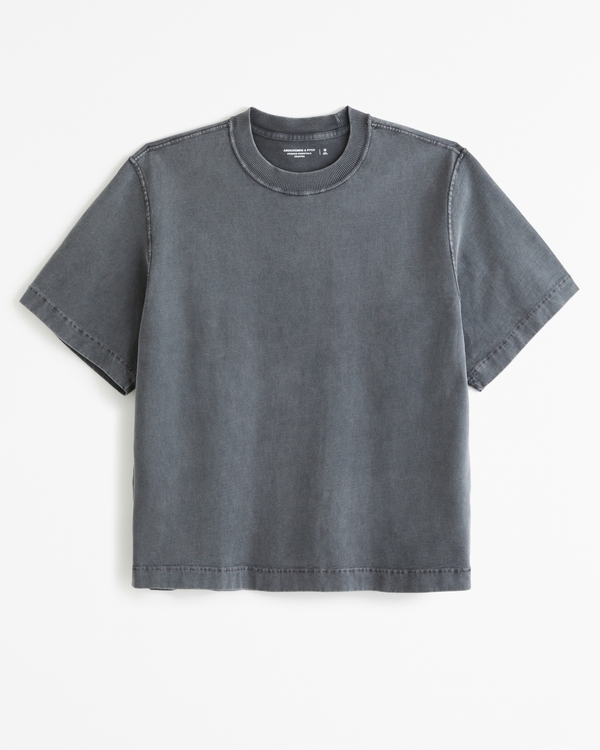 Premium Heavyweight Cropped Tee