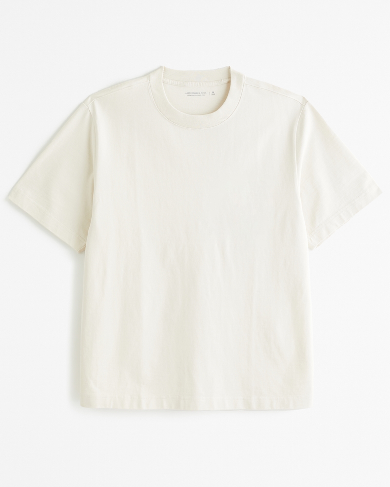 crisp white t shirt