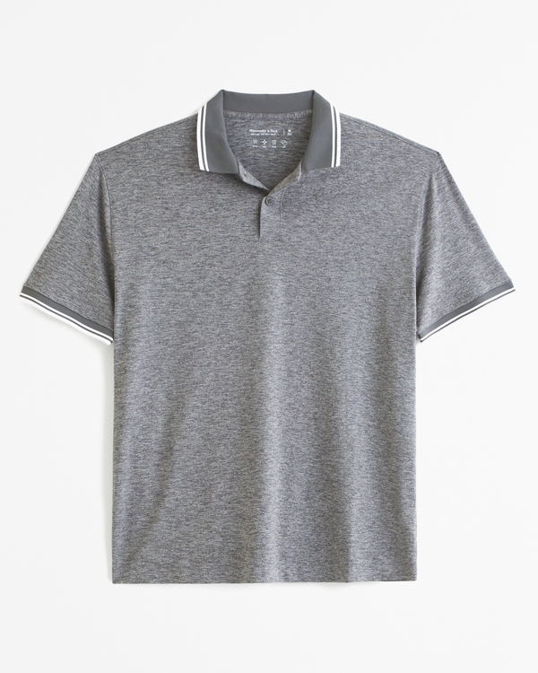 Airknit Polo, Grey view 1