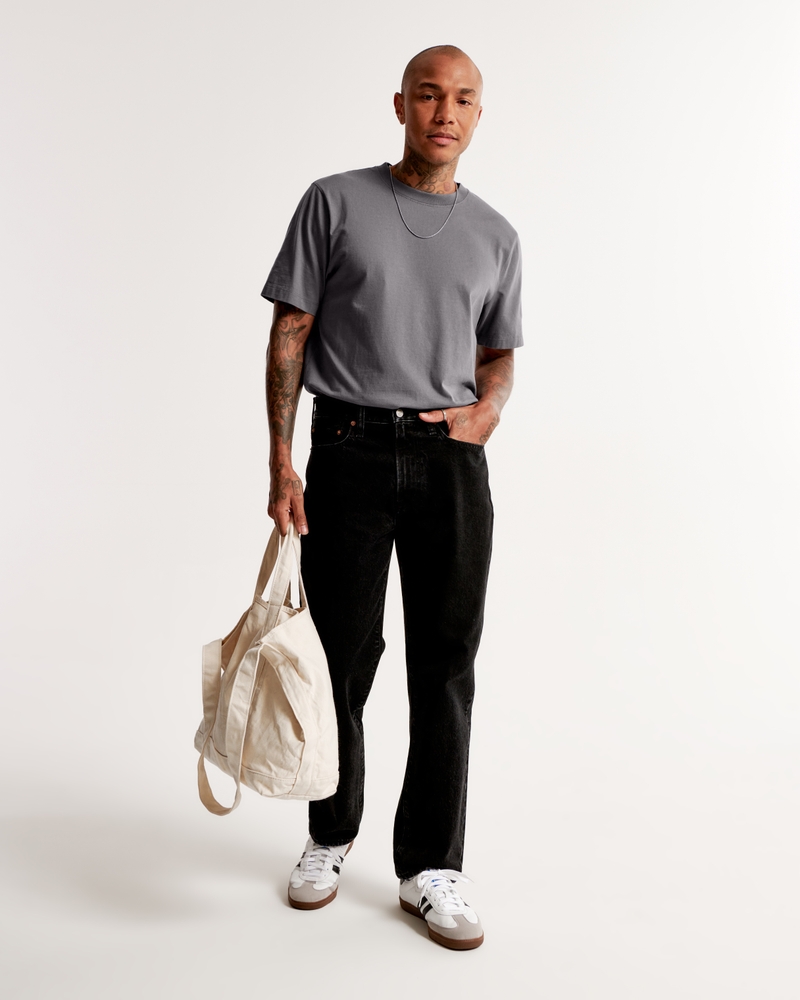 Classic Polished Curved Hem Tee