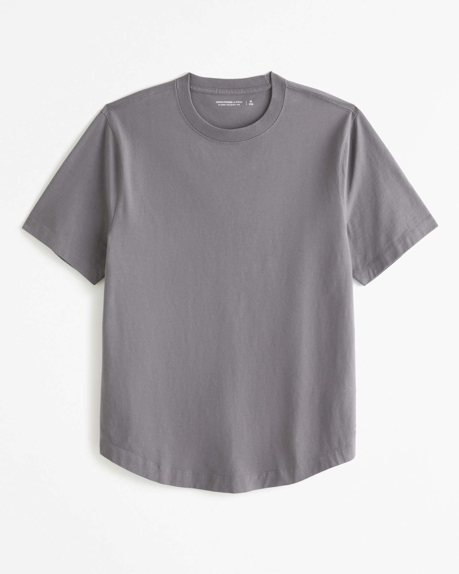 Classic Polished Curved Hem Tee