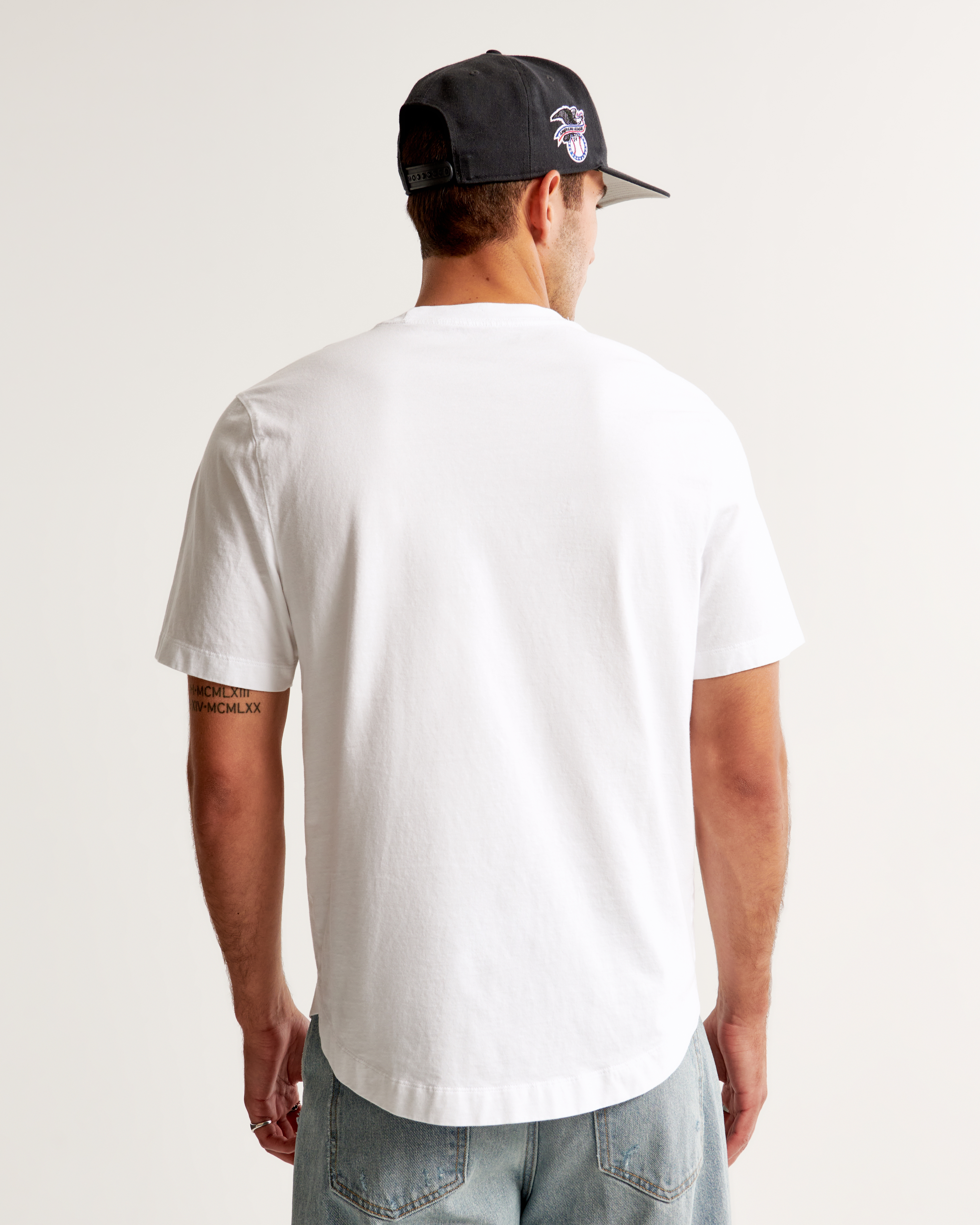 Tシャツ・カットソー Side opening unbalanced round hem t-shirts - 1143 KIC_124-4008-0135-100_model5.