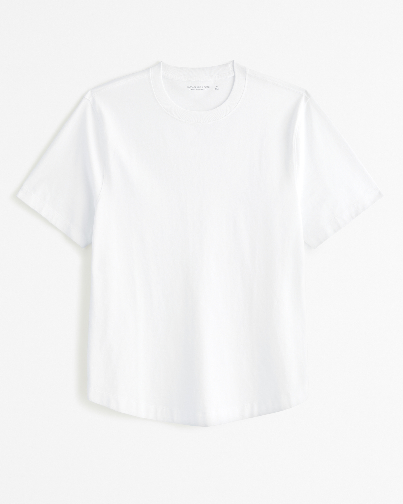 Classic Polished Curved Hem Tee