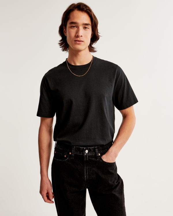 Classic Polished Tee, Black