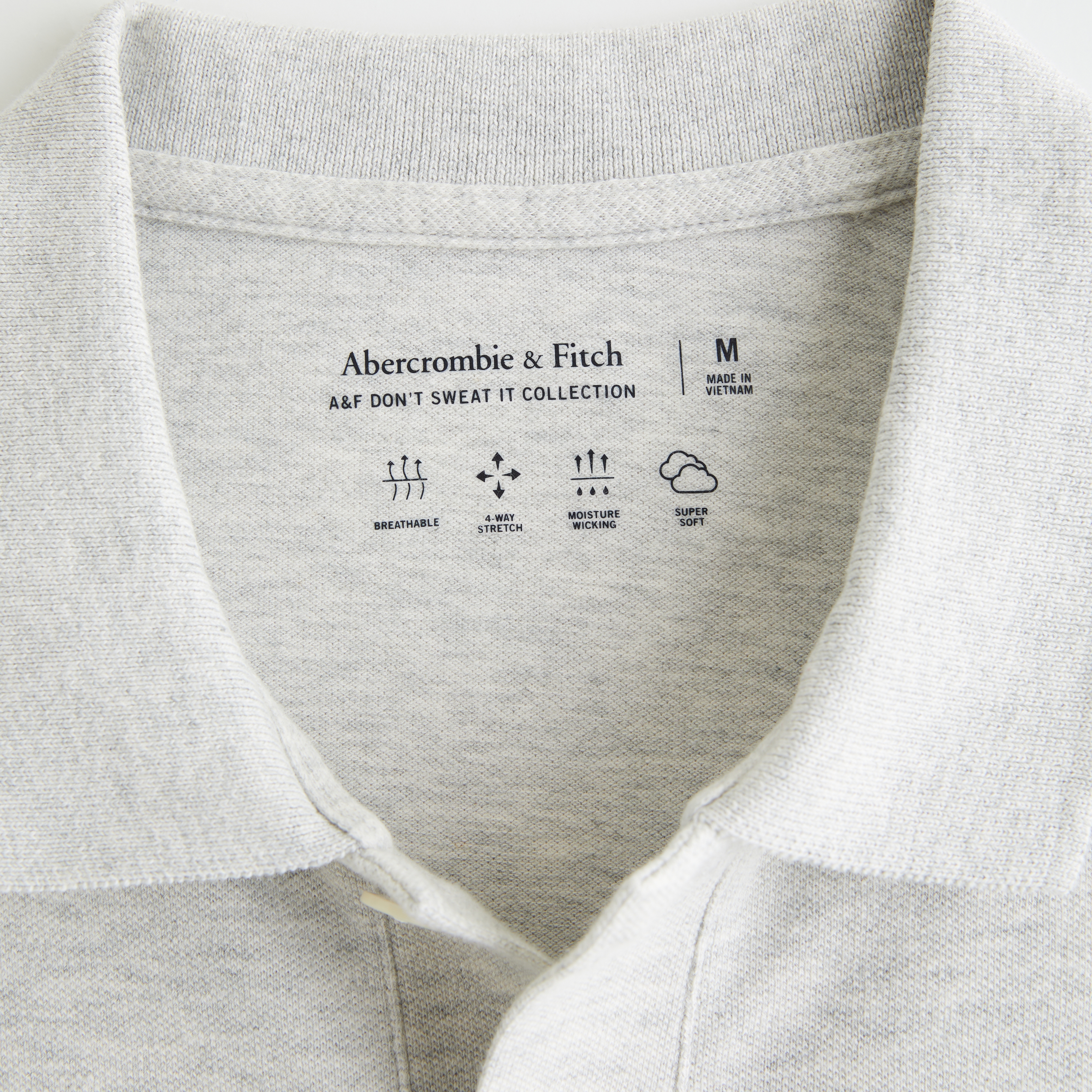 ★Abercrombie & Fitch★エレベイトアイコンDon't Sweat Itポロ Men's Elevated Icon Don't Sweat It Polo | Men's Tops