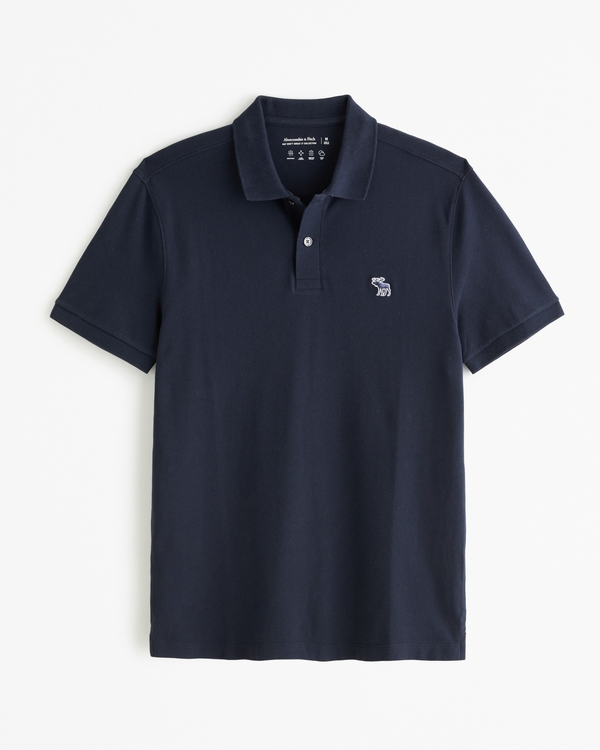 Tonal Icon Don't Sweat it Polo, Navy Blue