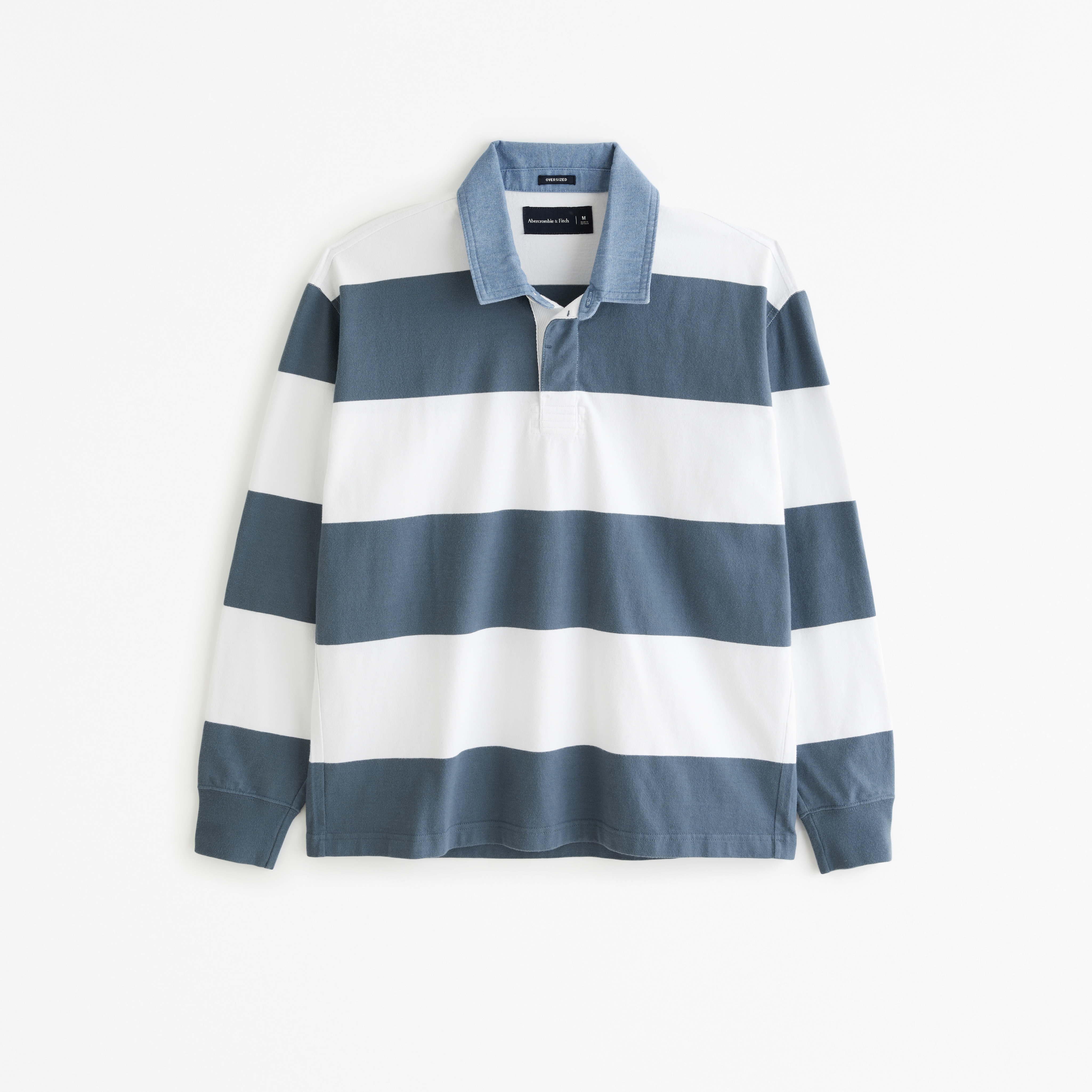 Men's Long-Sleeve Rugby Polo | Men's Clearance | Abercrombie.com