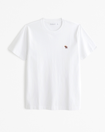 Slim Polished Signature Icon Tee from Abercrombie & Fitch - $19