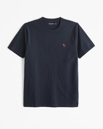 Slim Polished Signature Icon Tee from Abercrombie & Fitch - $19