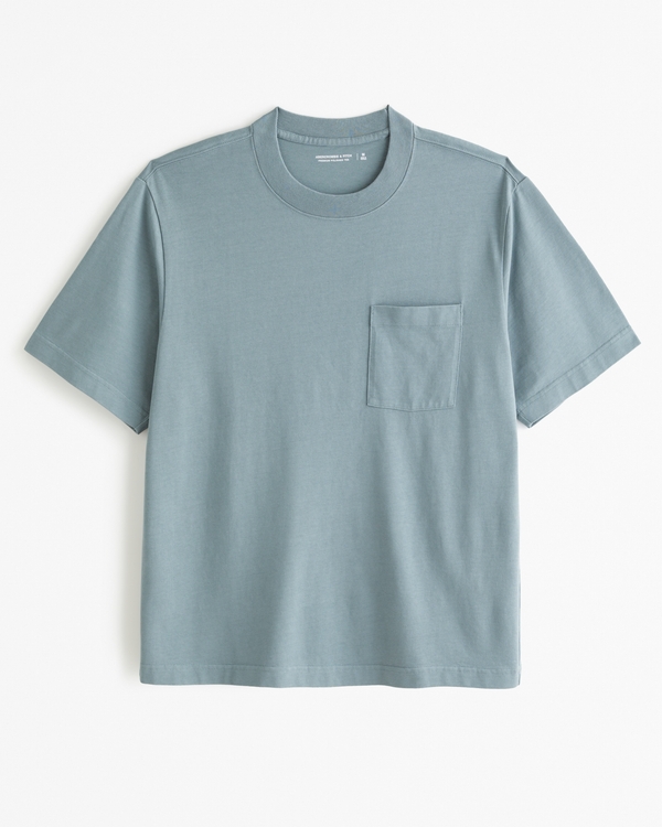Premium Elevated Tee, Blue view 1