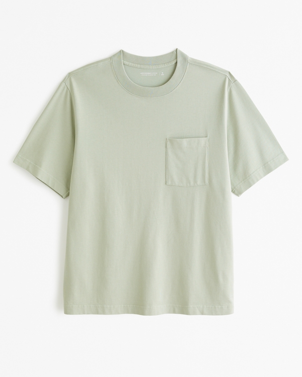 Premium Elevated Tee, Light Green view 1