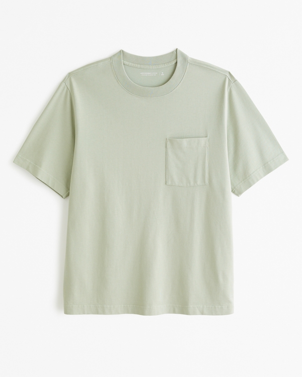 Premium Elevated Tee, Light Green