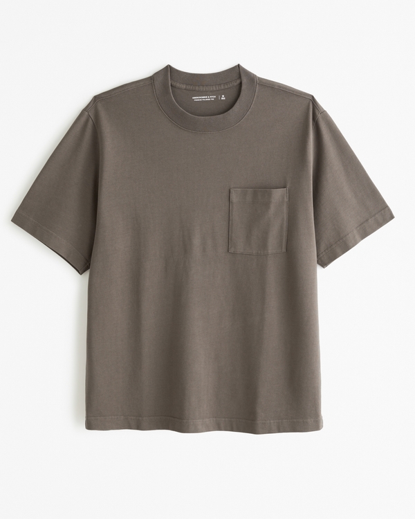 Premium Elevated Tee, Brown view 1