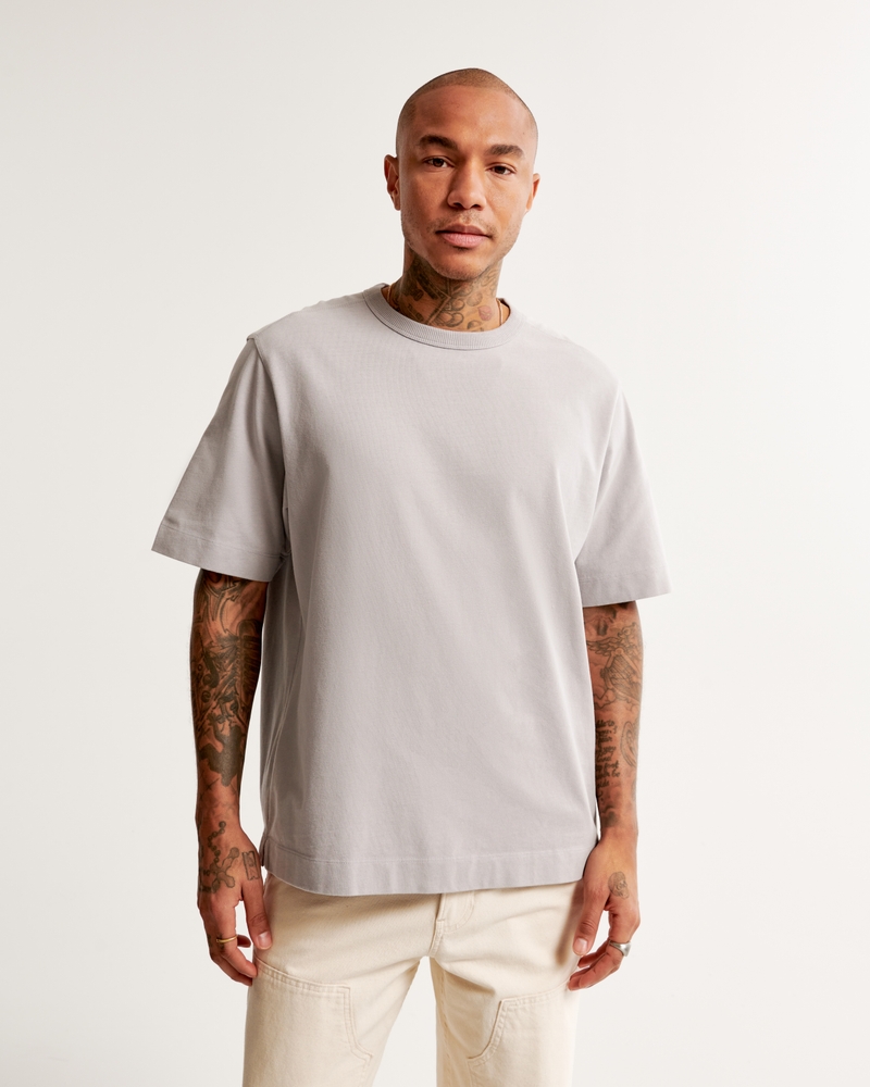 MENS HEAVYWEIGHT CREWNECK - WHITE