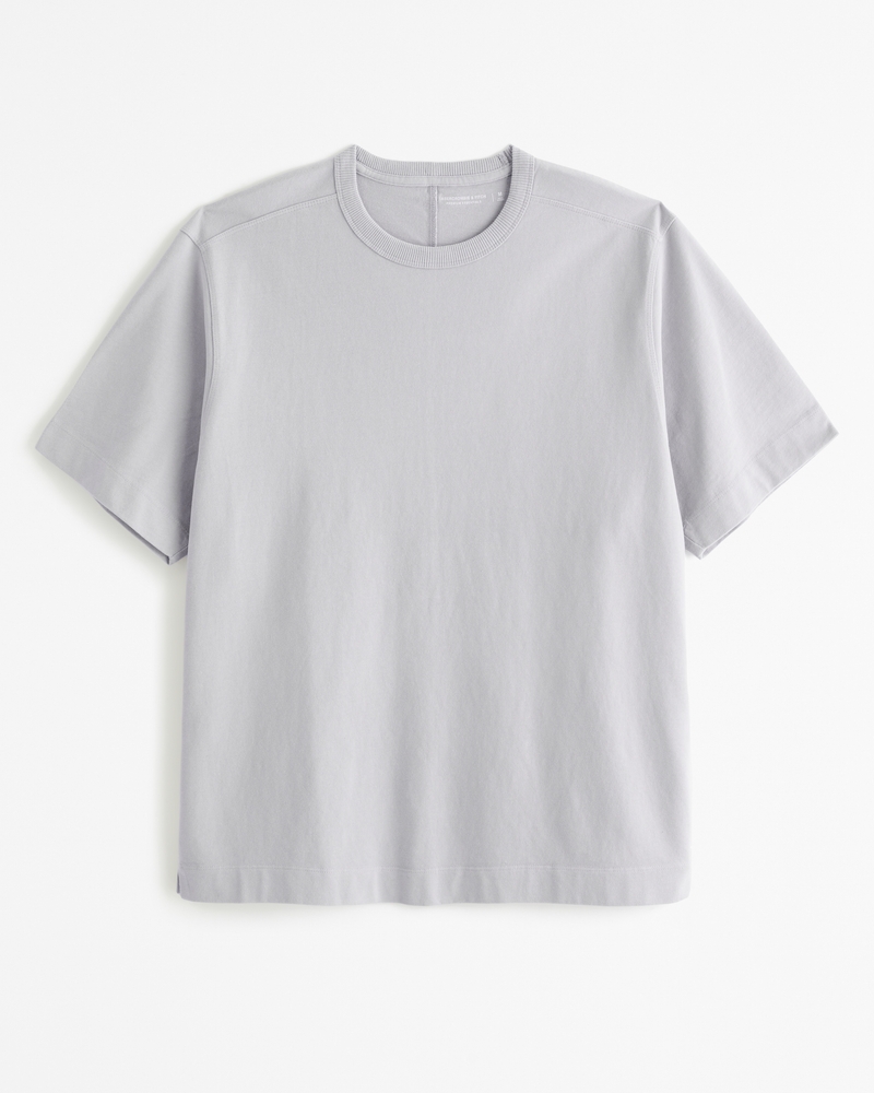 Essentials Camiseta con cuello en V para hombre, paquete de 6