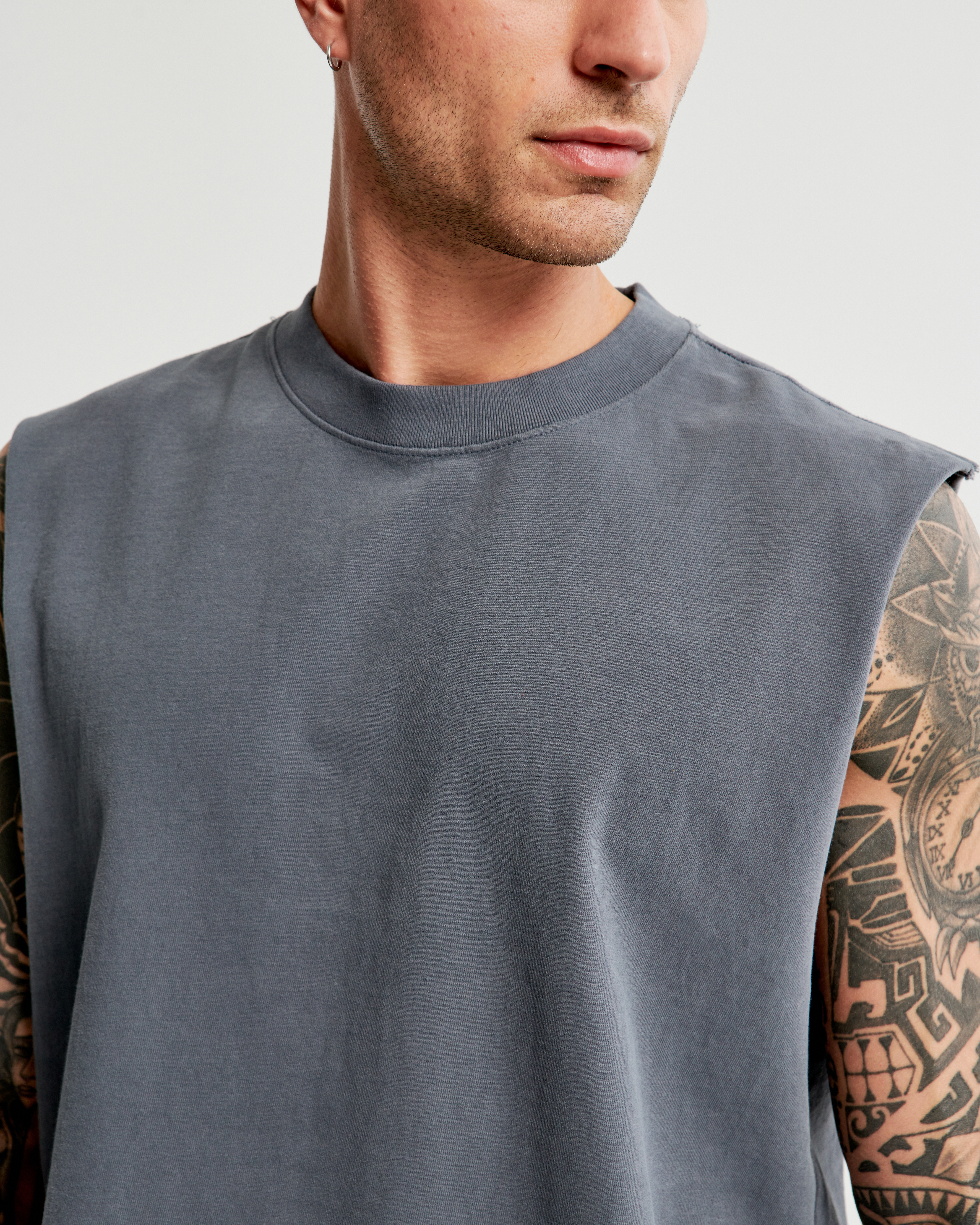 Premium Heavyweight Cropped Tank