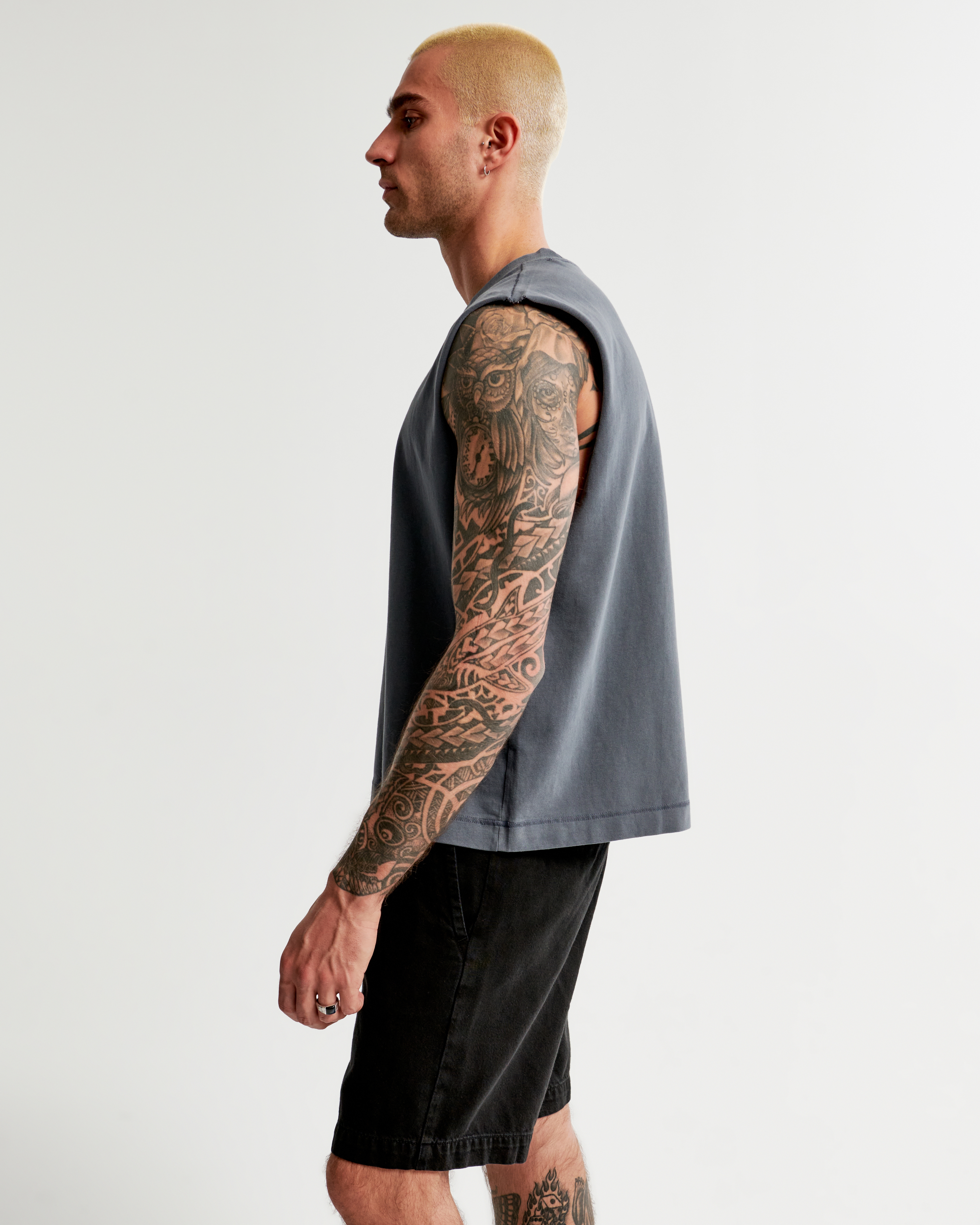 Premium Heavyweight Cropped Tank