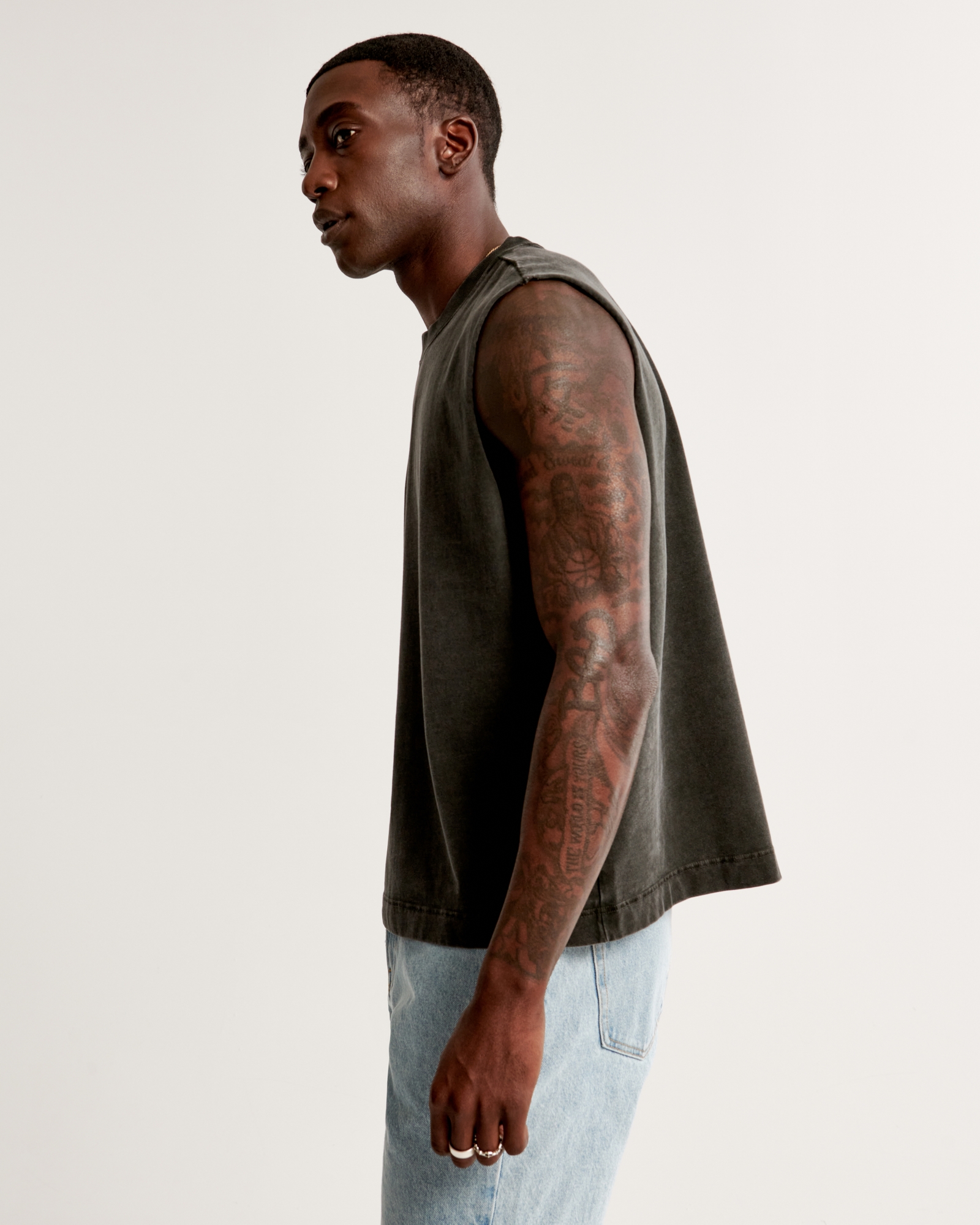 Premium Heavyweight Cropped Tank